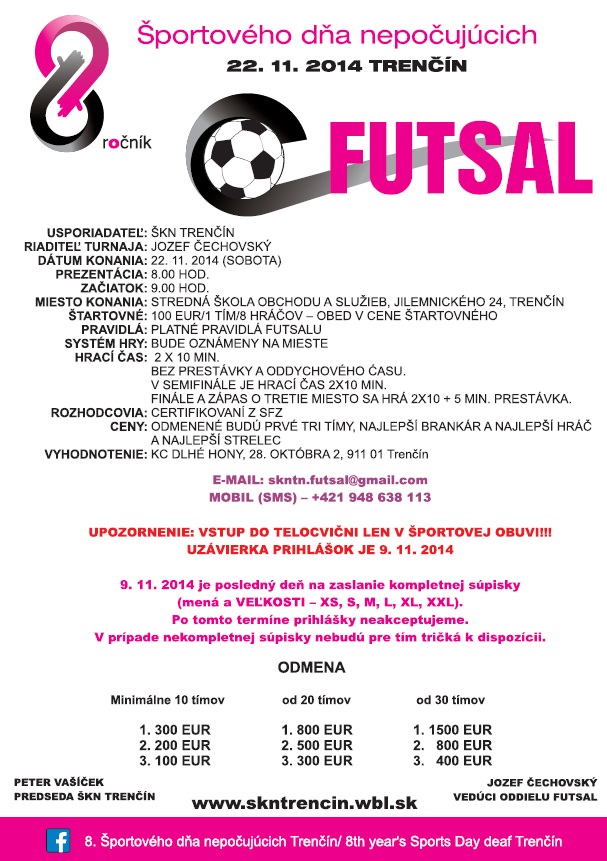 2014_10_15 Slovensko futsal